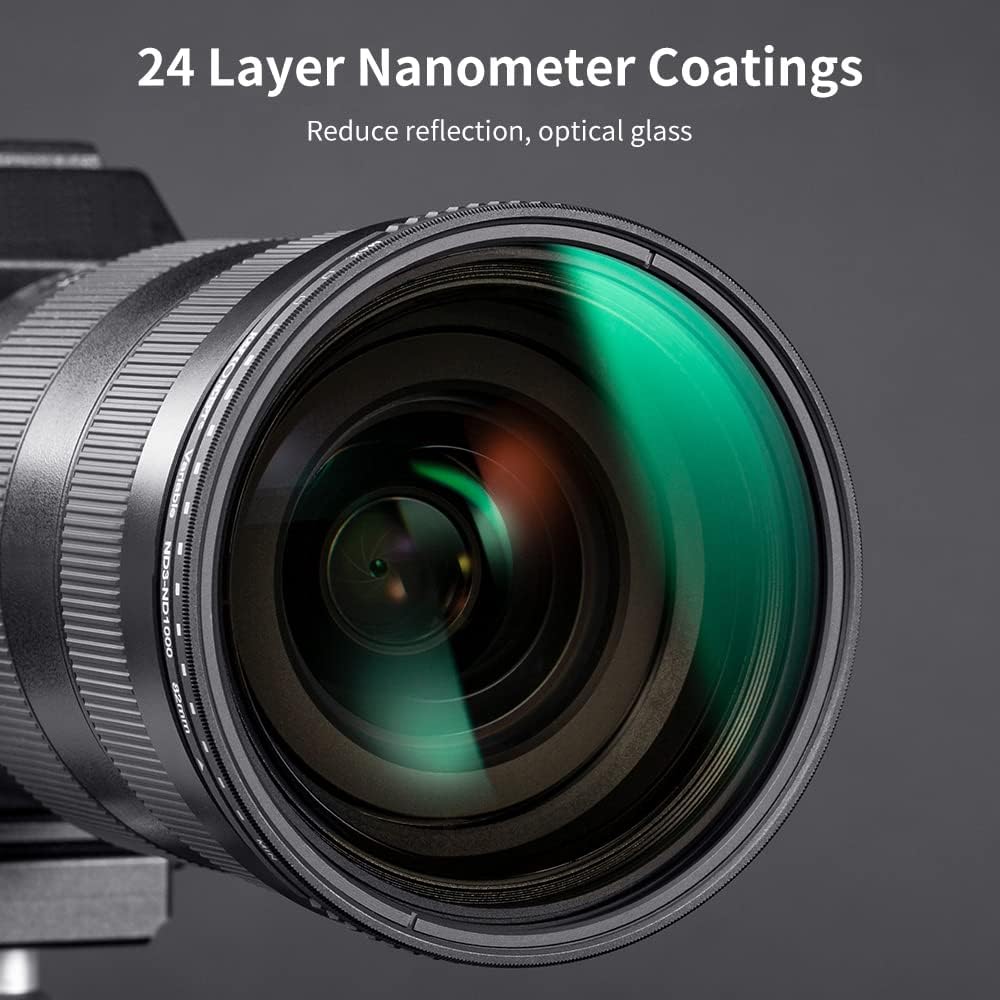 67mm Variable ND3-ND1000 Neutral Density Lens Filter Y395341
