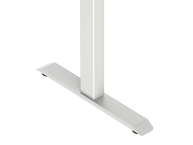 White Adjustable Electric Stand Up Desk Frame J11893