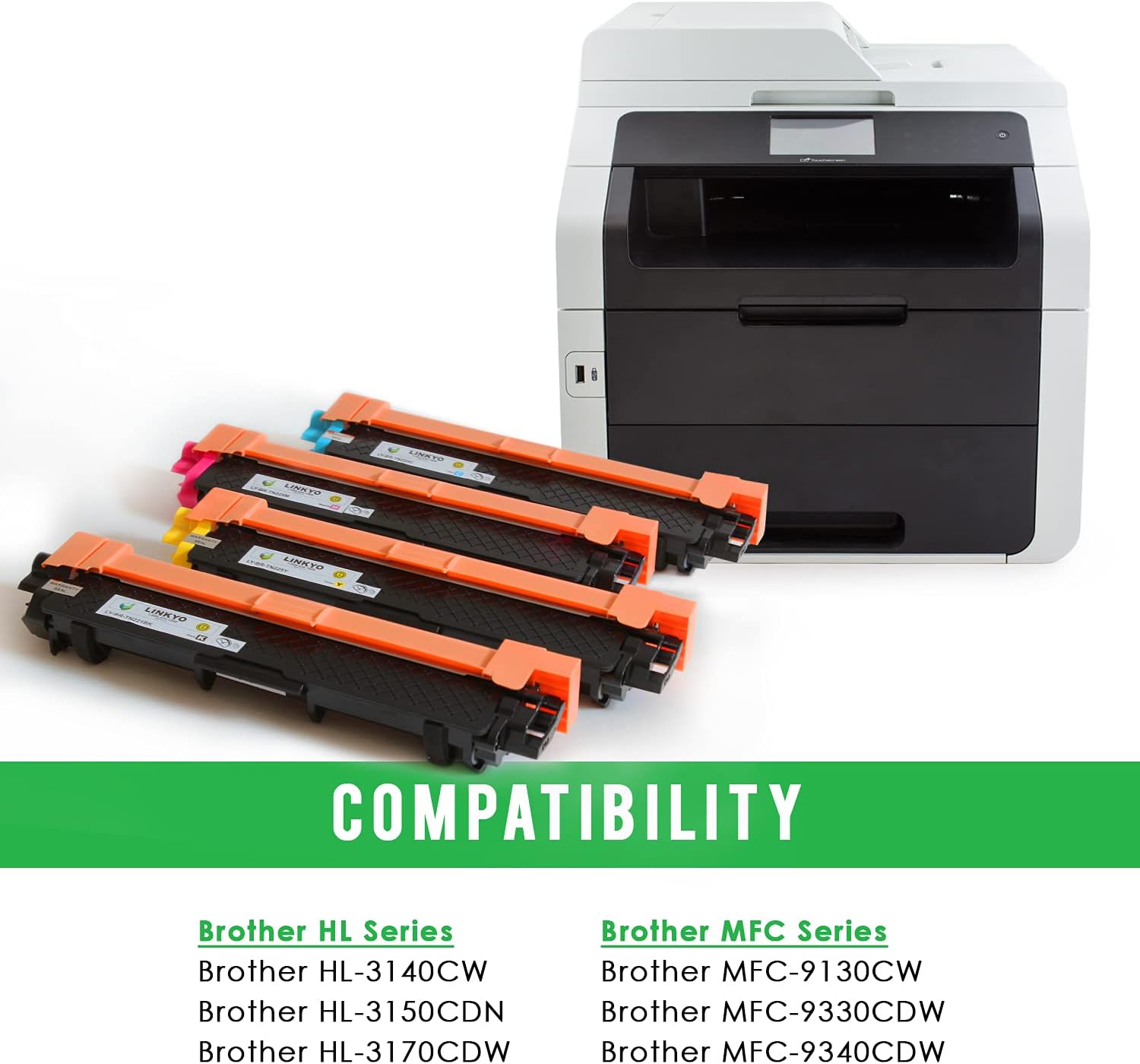 4-Pack Toner Cartridge M7070