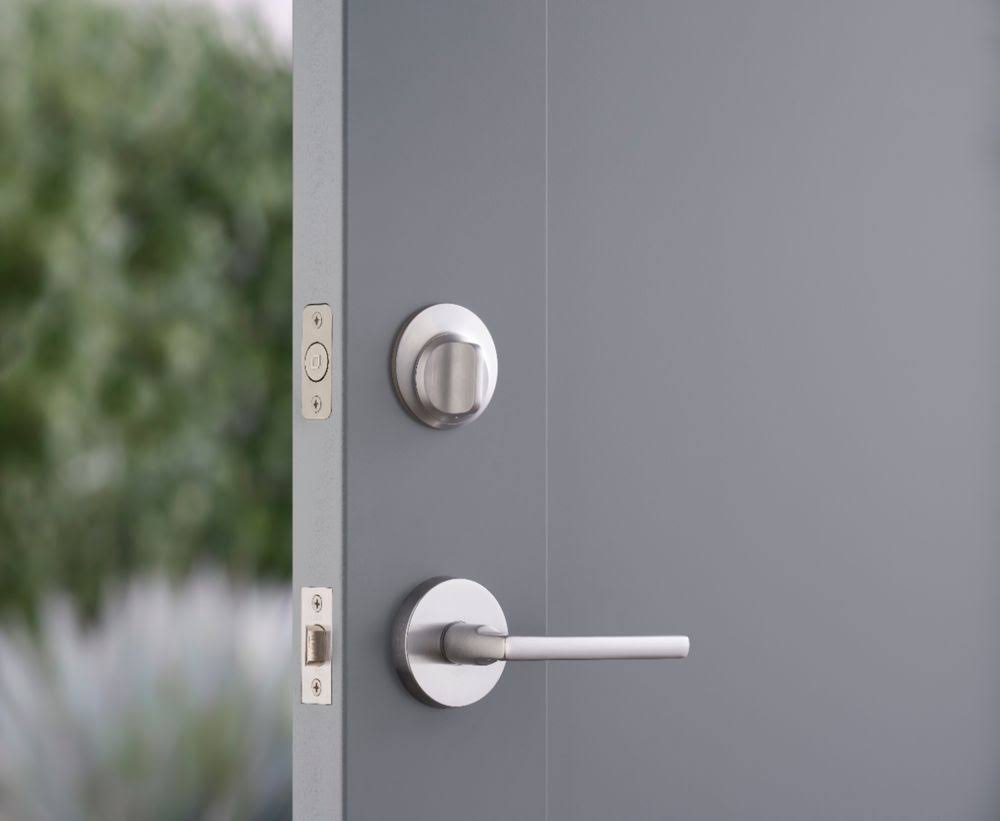 Satin Chrome Bluetooth Smart Lock V231