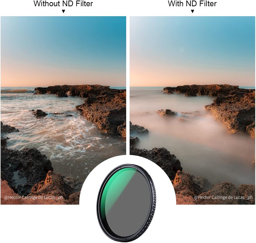 67mm Variable ND3-ND1000 Neutral Density Lens Filter Y395341