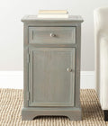 French Grey End Table J528569