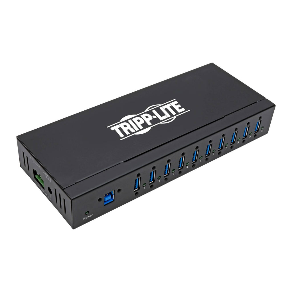 Iron Housing USB 3.0 Mountable Hub with 10 Ports Q689349