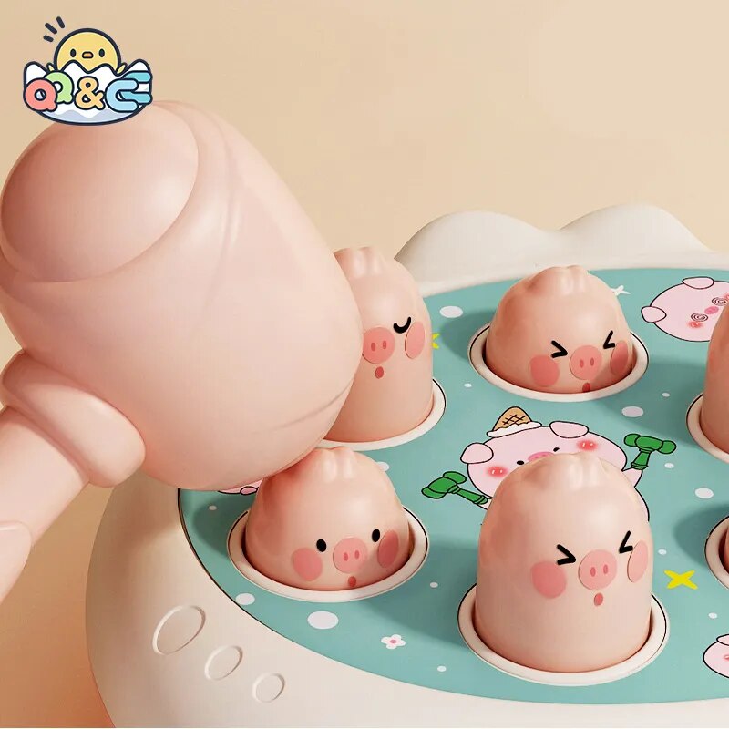 Frog Whack a Mole Game Montessori Educational Puzzle Toys N8231