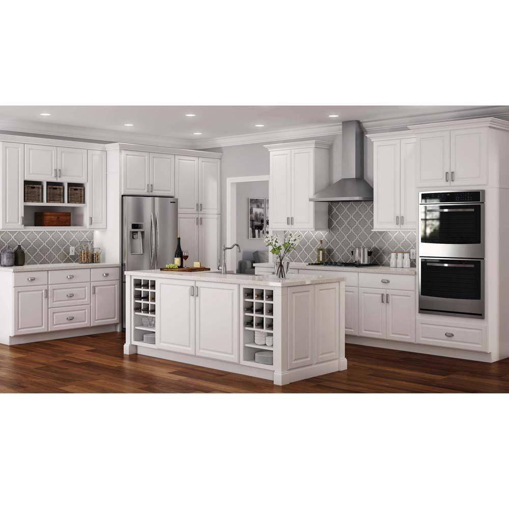 White Hampton Base Cabinet E841