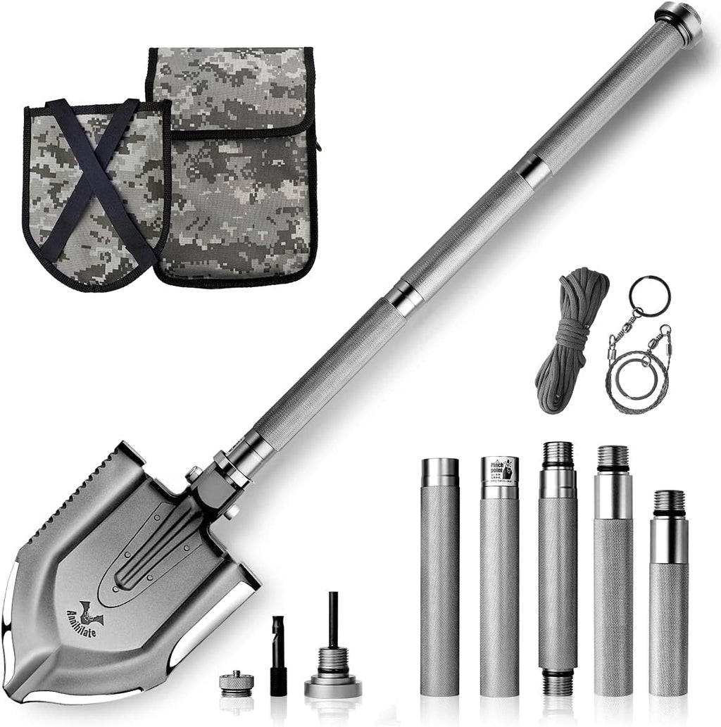 24 in 1 Multifunctional Folding Camping Shovel Multi Tool Z4920