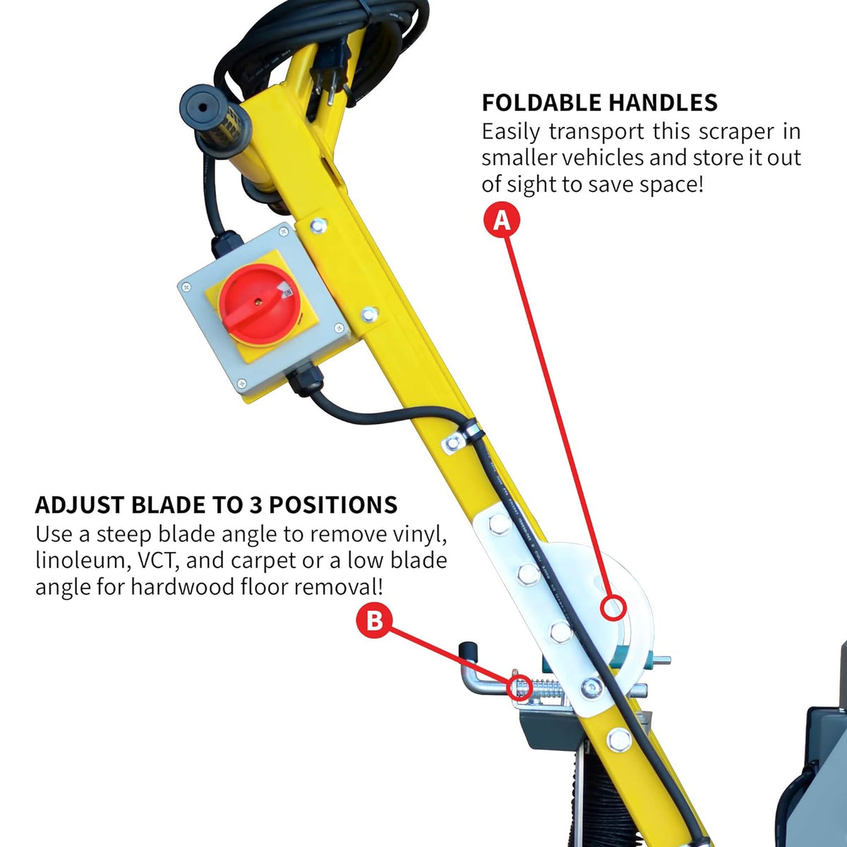 8in. Electric Tile Floor Remover Y557