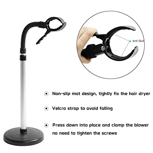 Hair Dryer Stand with Heavy Base D36561