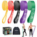 5-Levels Elastic Silicone Resistance Bands Set F474