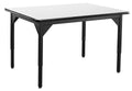 Adjustable Height Utility Table with High Pressure Laminate Whiteboard Z579279