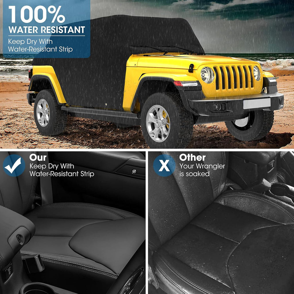 Water-Resistant 4 Door Auto Cover for Wrangler JL Unlimited Z59188