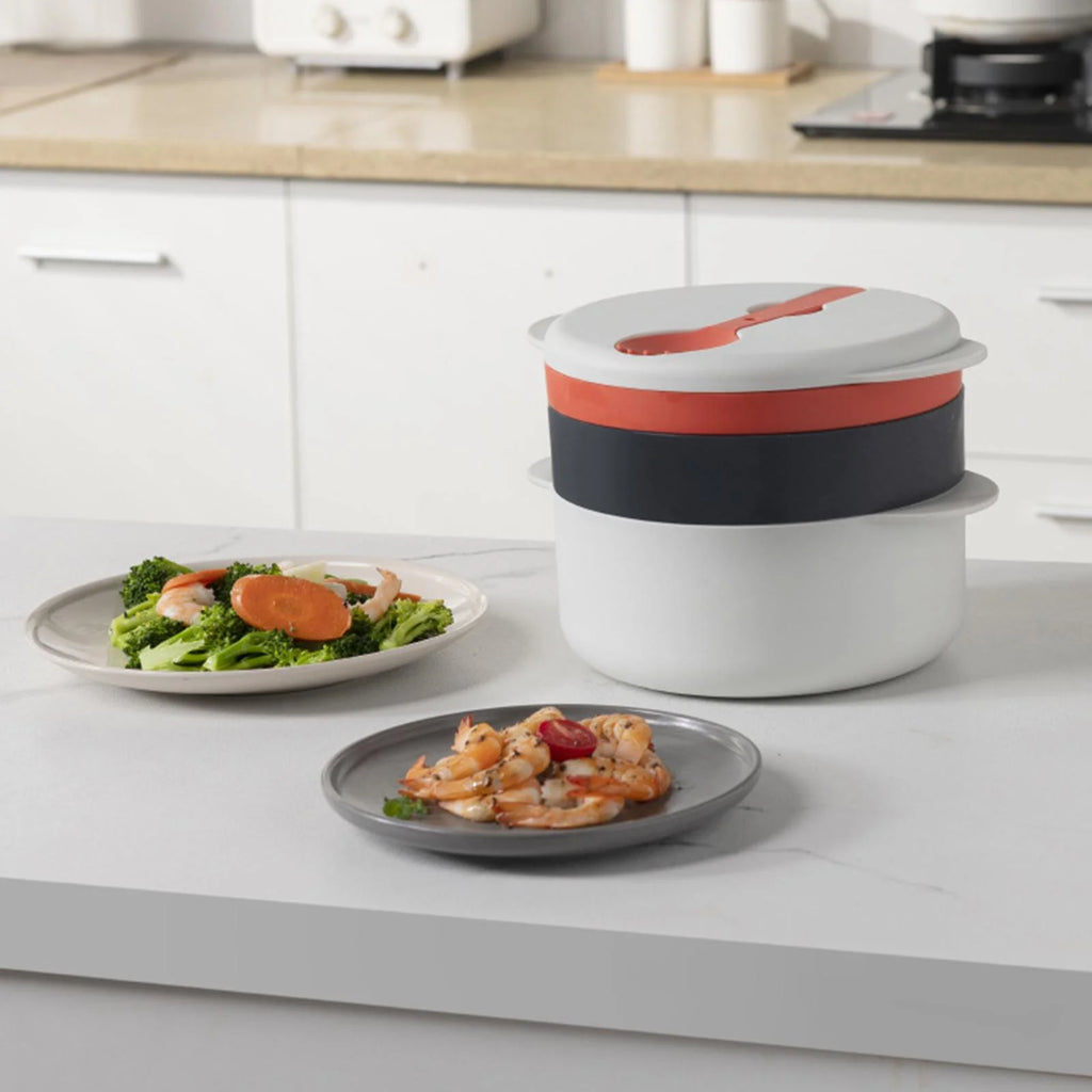 3 Tier Microwave Cookware Steamer C588170