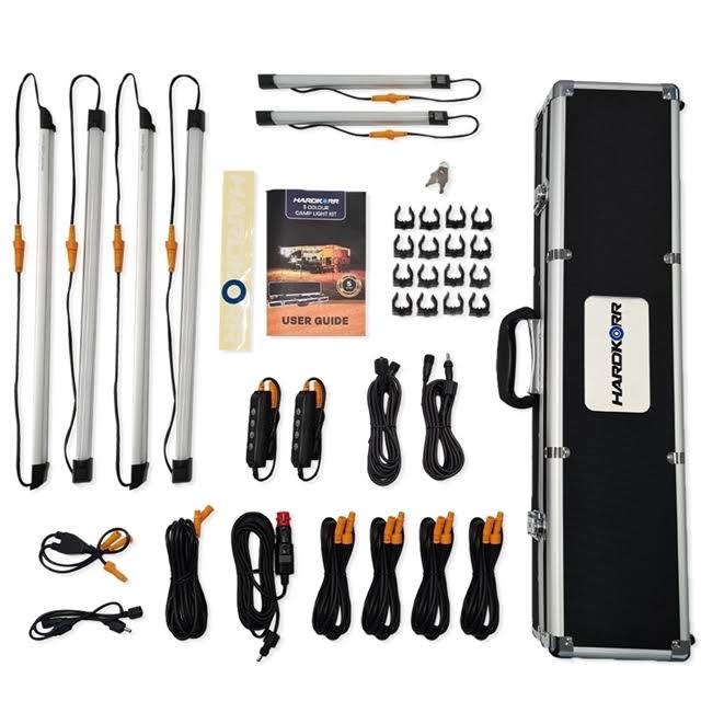 6 Bar LED 3 Colour Camp Light Kit G439