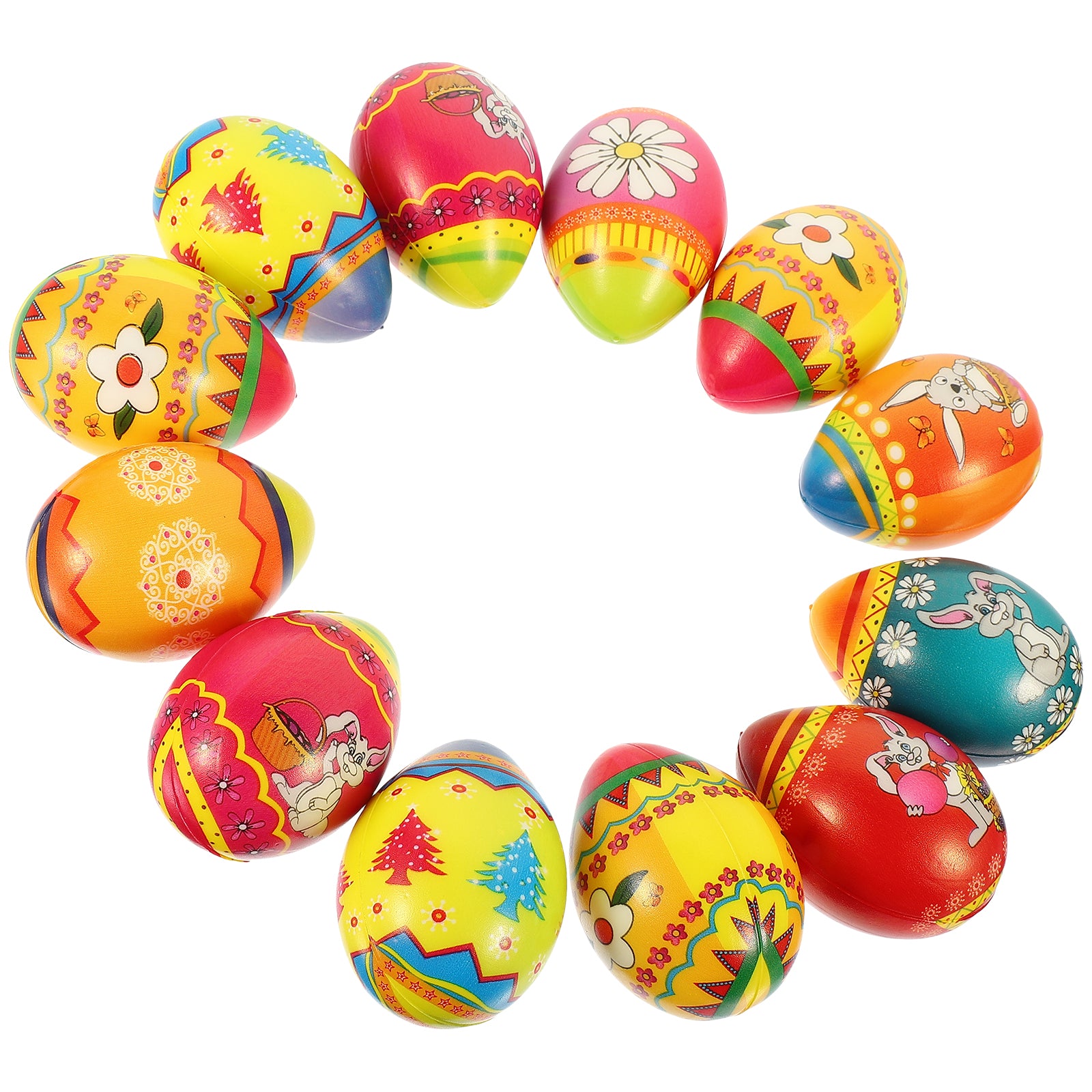 24 Pcs Squeezing Egg Stress Relief Toys A906