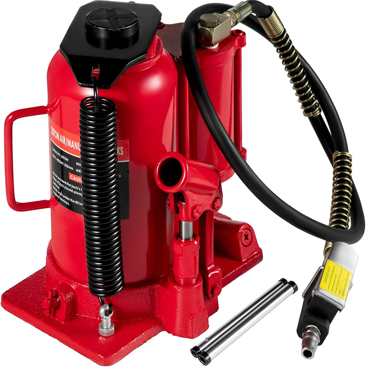 20 Ton Air Hydraulic Bottle Jack X653910