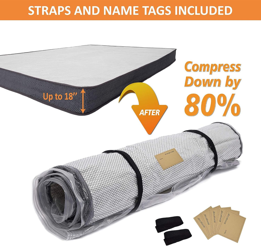 Mattress Vacuum Sealable Bag with Straps N76248