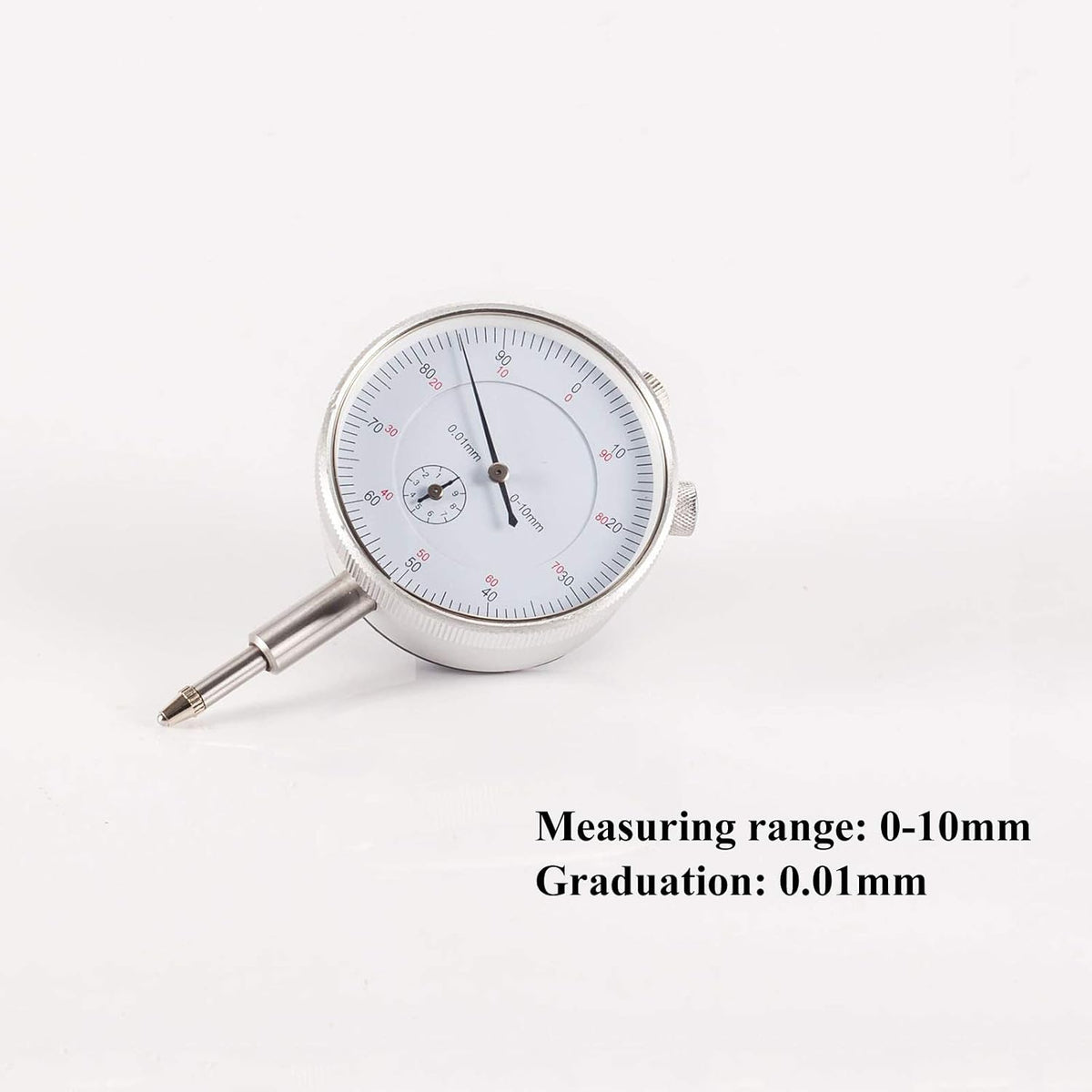 0.01mm Dial Indicator Gauge with Magnetic Base, Pack of 2 H724653