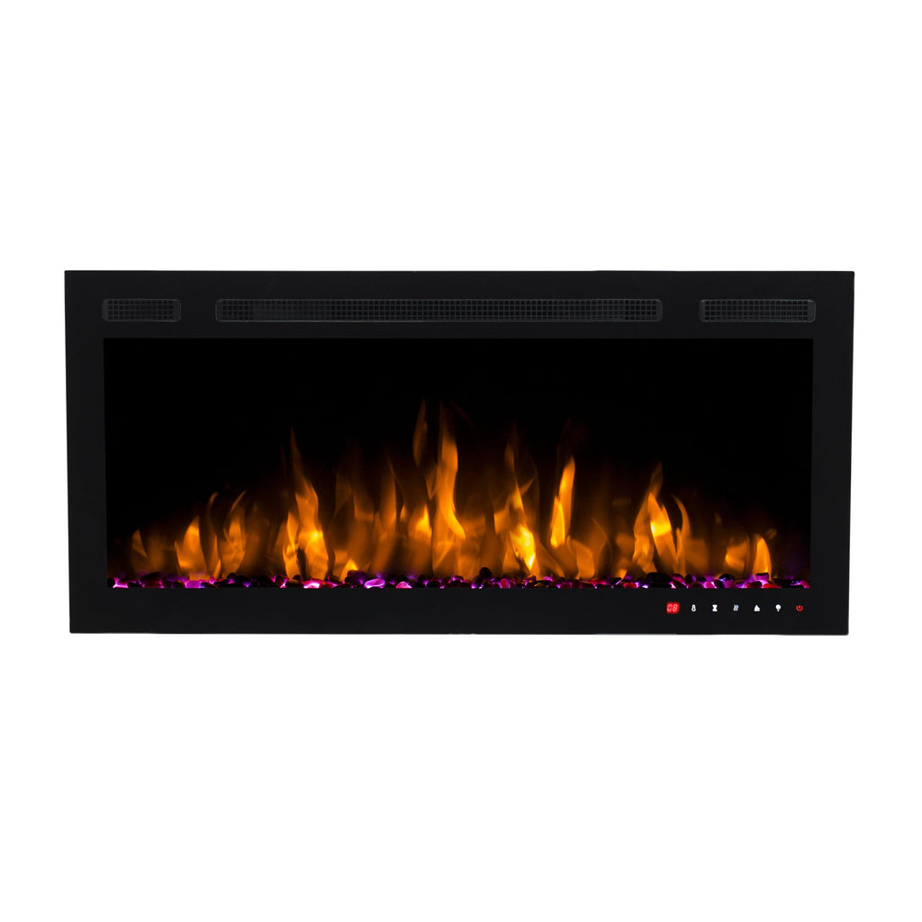 36 inch Wall Mount and Recessed Electric Fireplace J974792