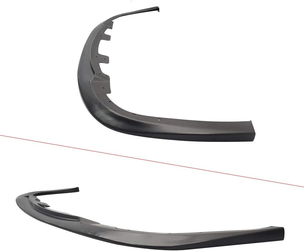 Front Bumper Lip PP Front Lip Spoiler Splitter Pack of 2 F2473
