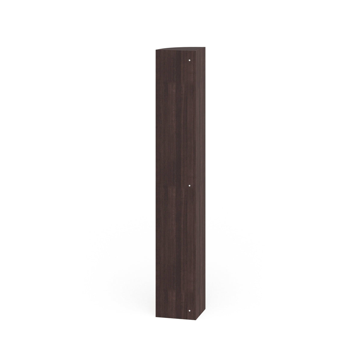 Corner 5-Shelf Display Stand White Wood Finish M3557