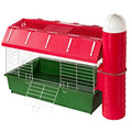 Barn Habitat with Silo F1623