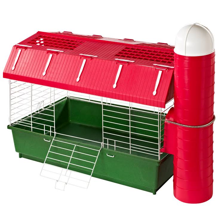 Barn Habitat with Silo F1623