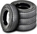 Set of 4 Trailer Radial Tires ST205/75R15 Load Range D 8-Ply BSW A5633