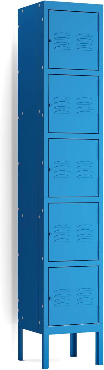 Blue 5-Tier Steel Locker N919132