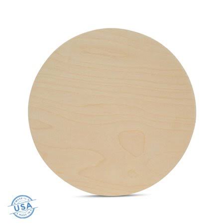 Birch Plywood Wood Circles, 13 inch, Pack of 50 J964687