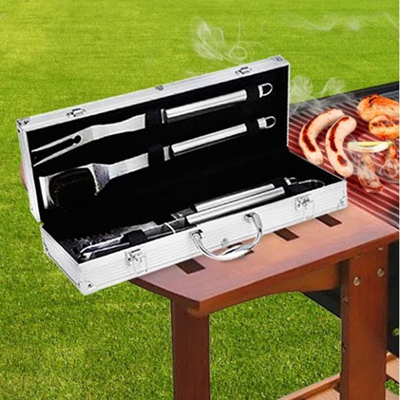 BBQ Accessories Carrying Case (4 Pieces) I374319