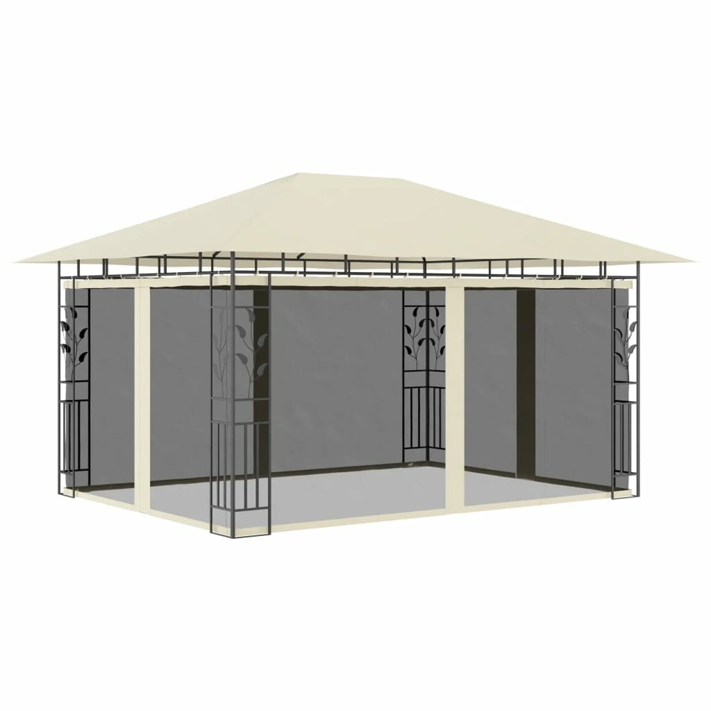 Gazebo with Mosquito Net 13.1'x9.8'x9' P8610