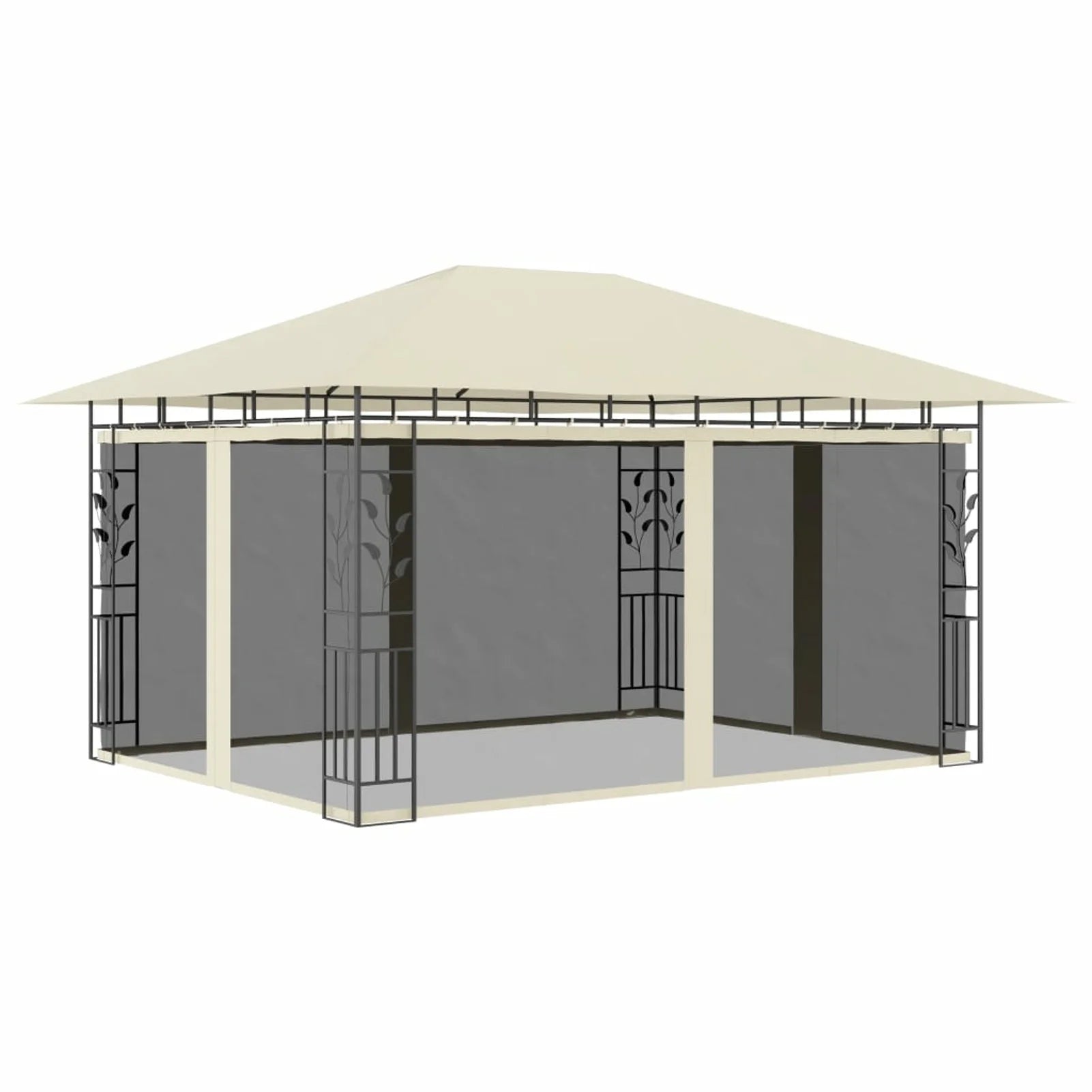 Gazebo with Mosquito Net 13.1'x9.8'x9' P8610