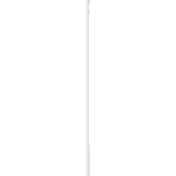 Flat Panel PVC Pilaster with Decorative Capital & Base (Pair) G803925