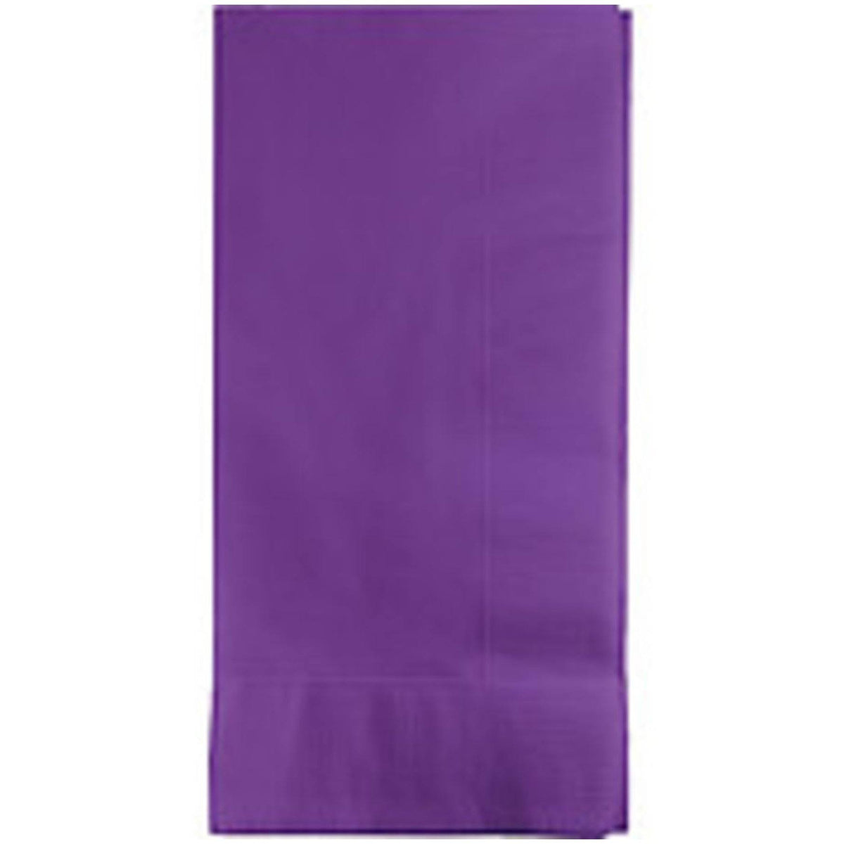 250 Amethyst Purple 3-Ply Disposable Paper Dinner Napkins Y763836