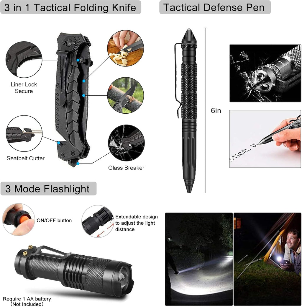 232 pcs Professional Survival First Aid Kit W583966