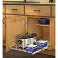 12 in. W x 20 in. D Chrome Wire Basket I802540