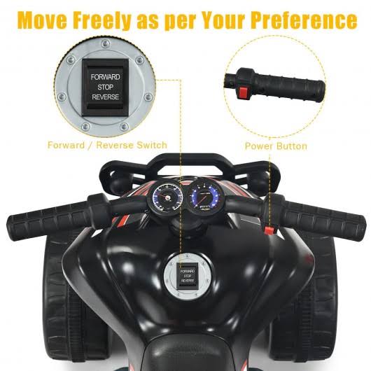 Kids 4-Wheeler ATV Quad Battery Powered Ride on Car M6211