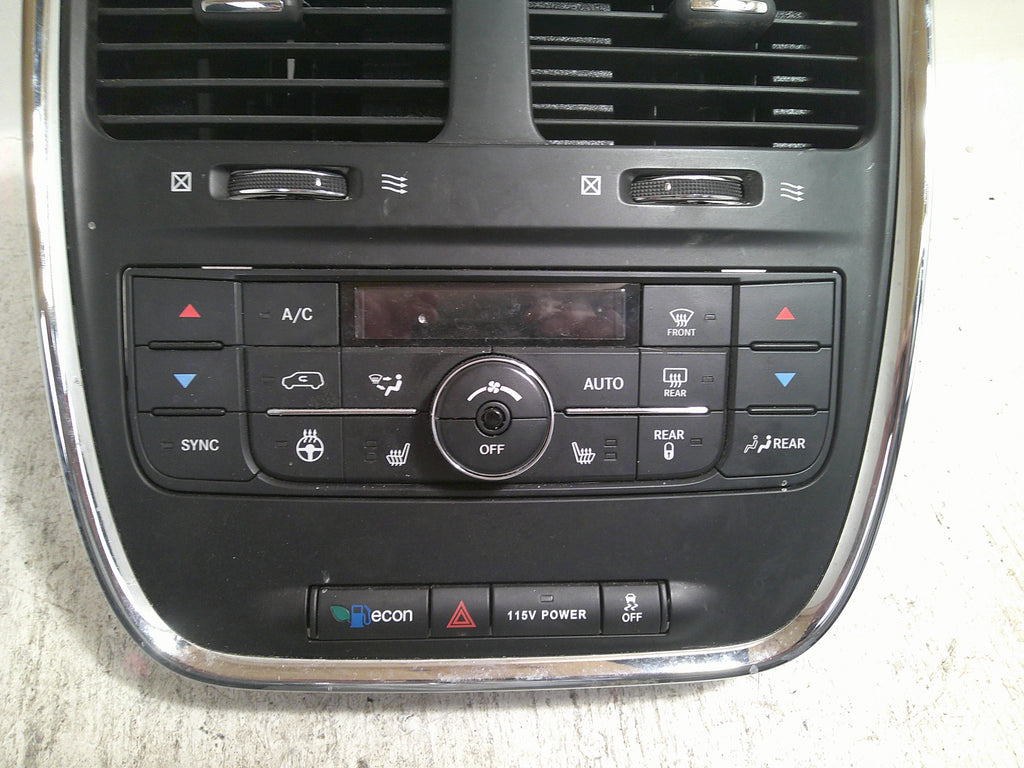 11-20 Dodge Caravan Front Dash AC Automatic Temperature Control A350232