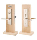 Oil Rubbed Bronze Mortise Rectangular Keyed Entry Lever Set K4349