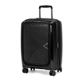 Black Hardside Expandable Carry On Suitcase S2235