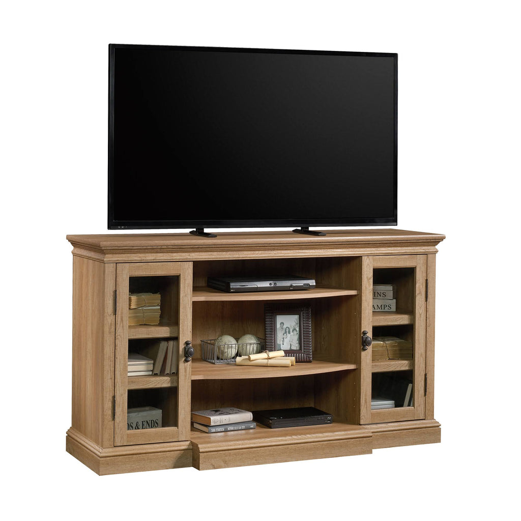 Scribed Oak Entertainment Credenza R252