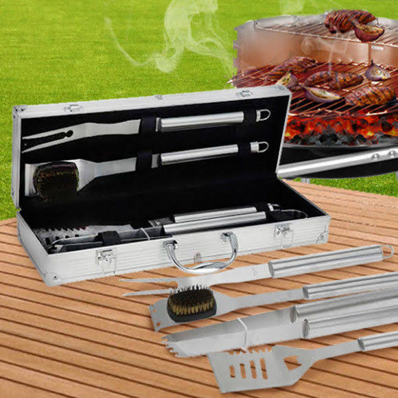 BBQ Accessories Carrying Case (4 Pieces) I374319