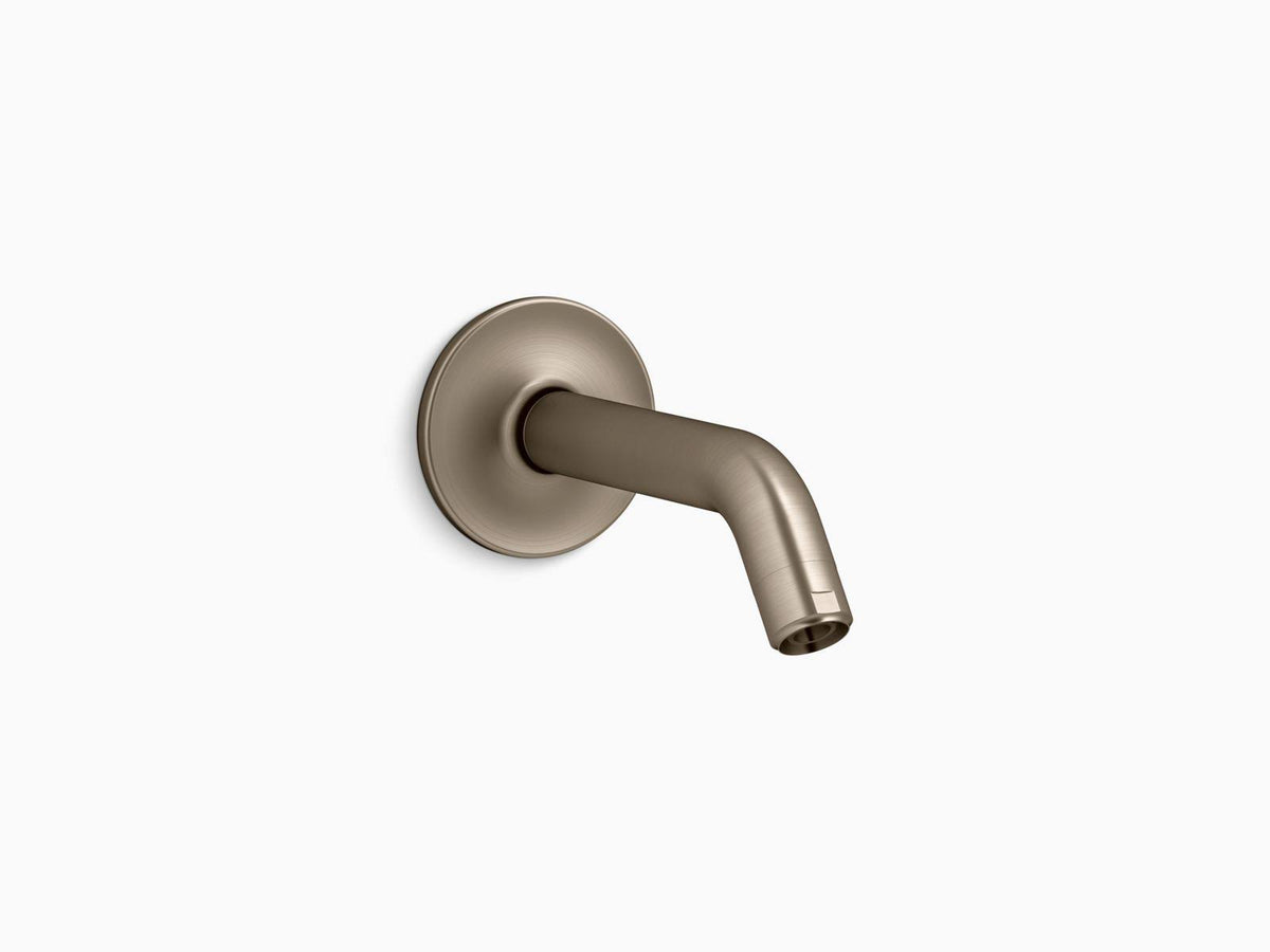 Vibrant Brushed Bronze Shower Arm and Flange G371
