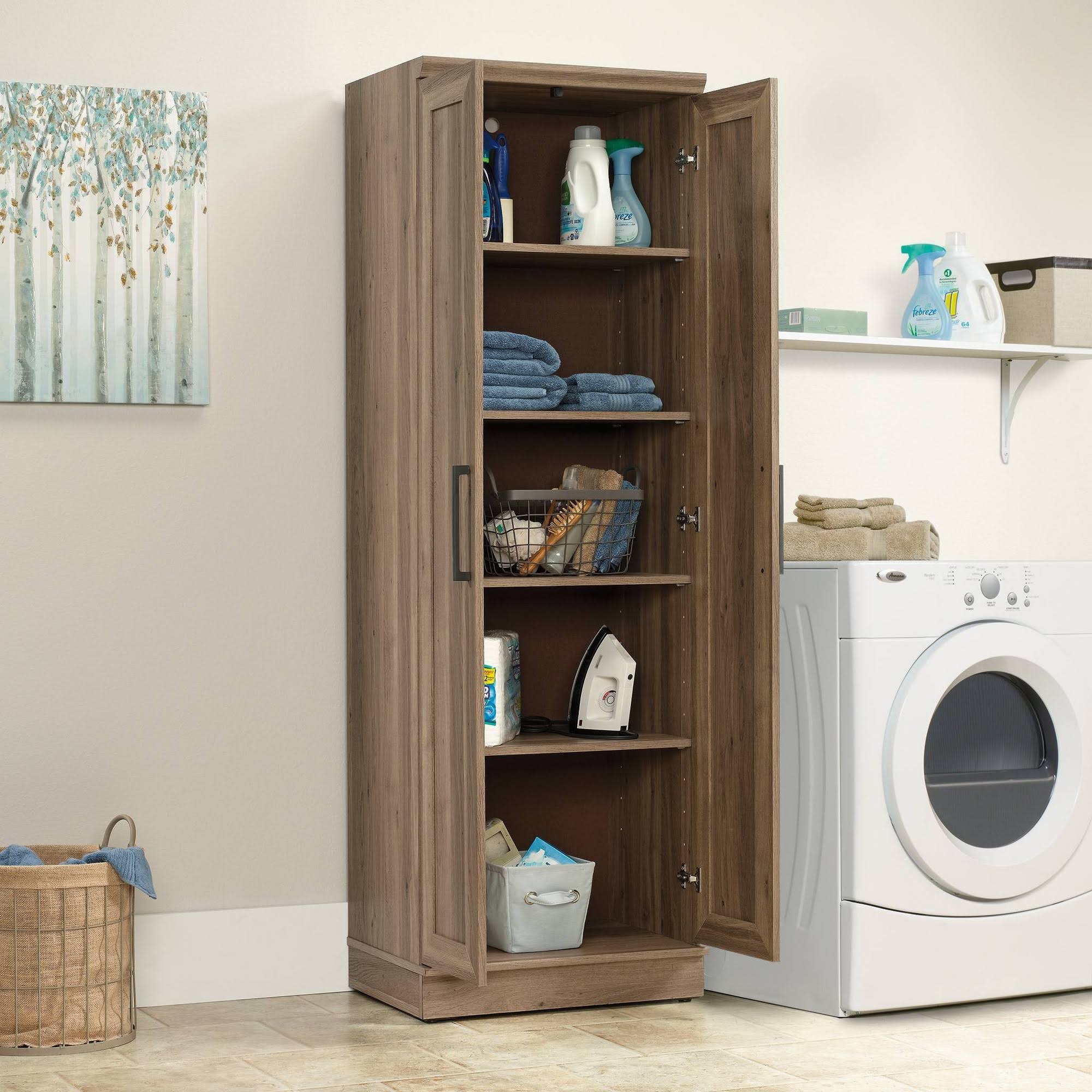 Salt Oak Storage Cabinet O9847