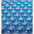 Blue Oval 12-Foot-by-18-Foot 12 Mil Solar Heater Swimming Pool Cover with 6 Pack Quick Drain Grommet System X23039