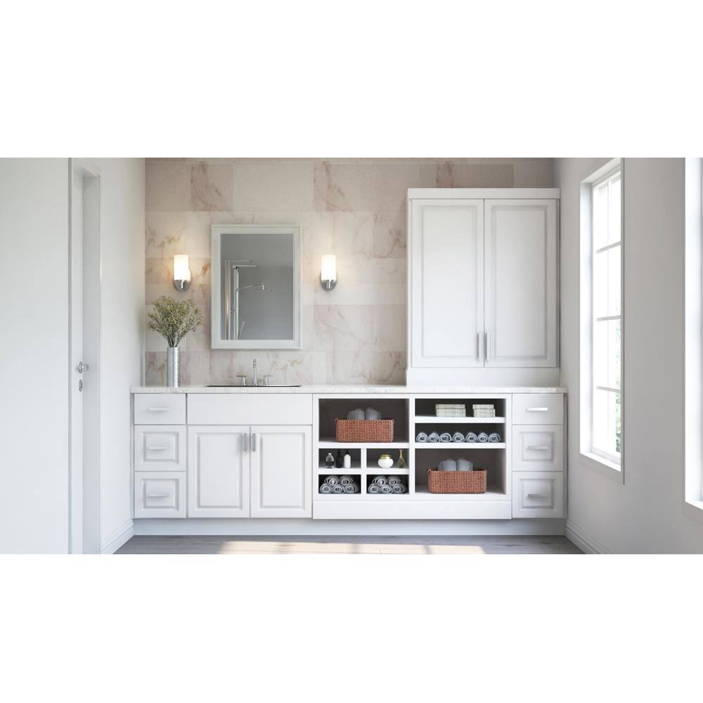 White Hampton Base Cabinet E841