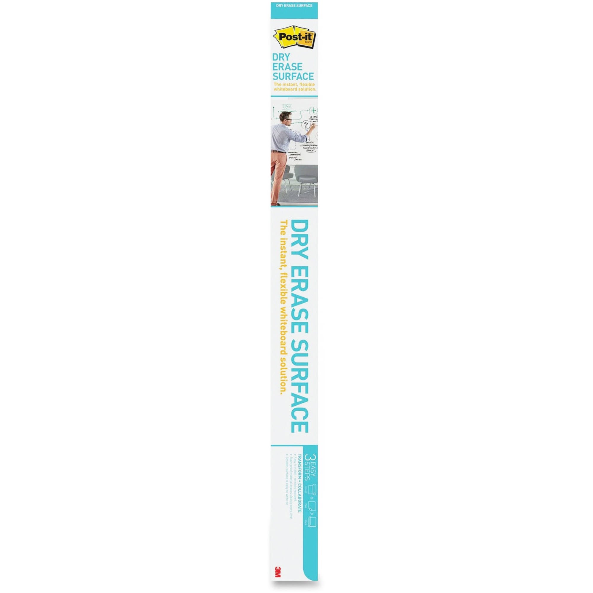 White Dry-Erase Surface 48x22 x 72x22 M20079