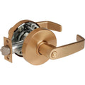 Satin Bronze Privacy Door Lever Set C2769