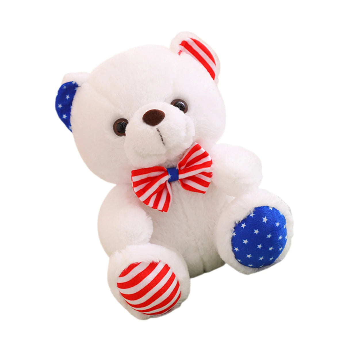 Patriotic Bear Plush Toy 10inch Teddy Bear Stuffed Animal H762