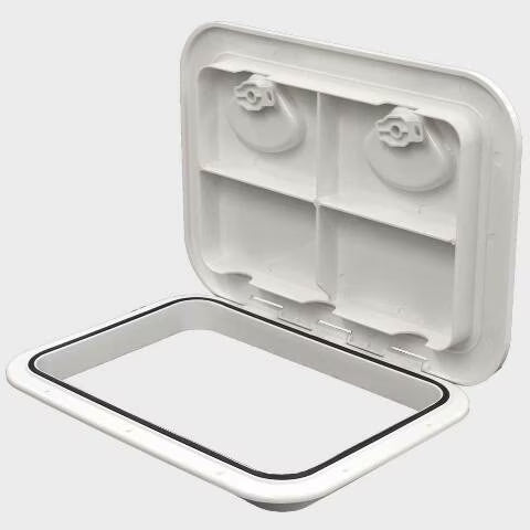 17.3 x 12.4 Inch White ABS Boat Access Hatch K95275